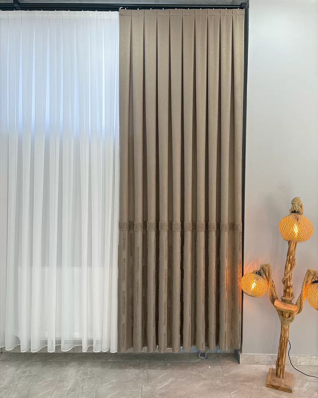 100 cm Dikili Pomelissa Ponponlu Fon TEK KANAT