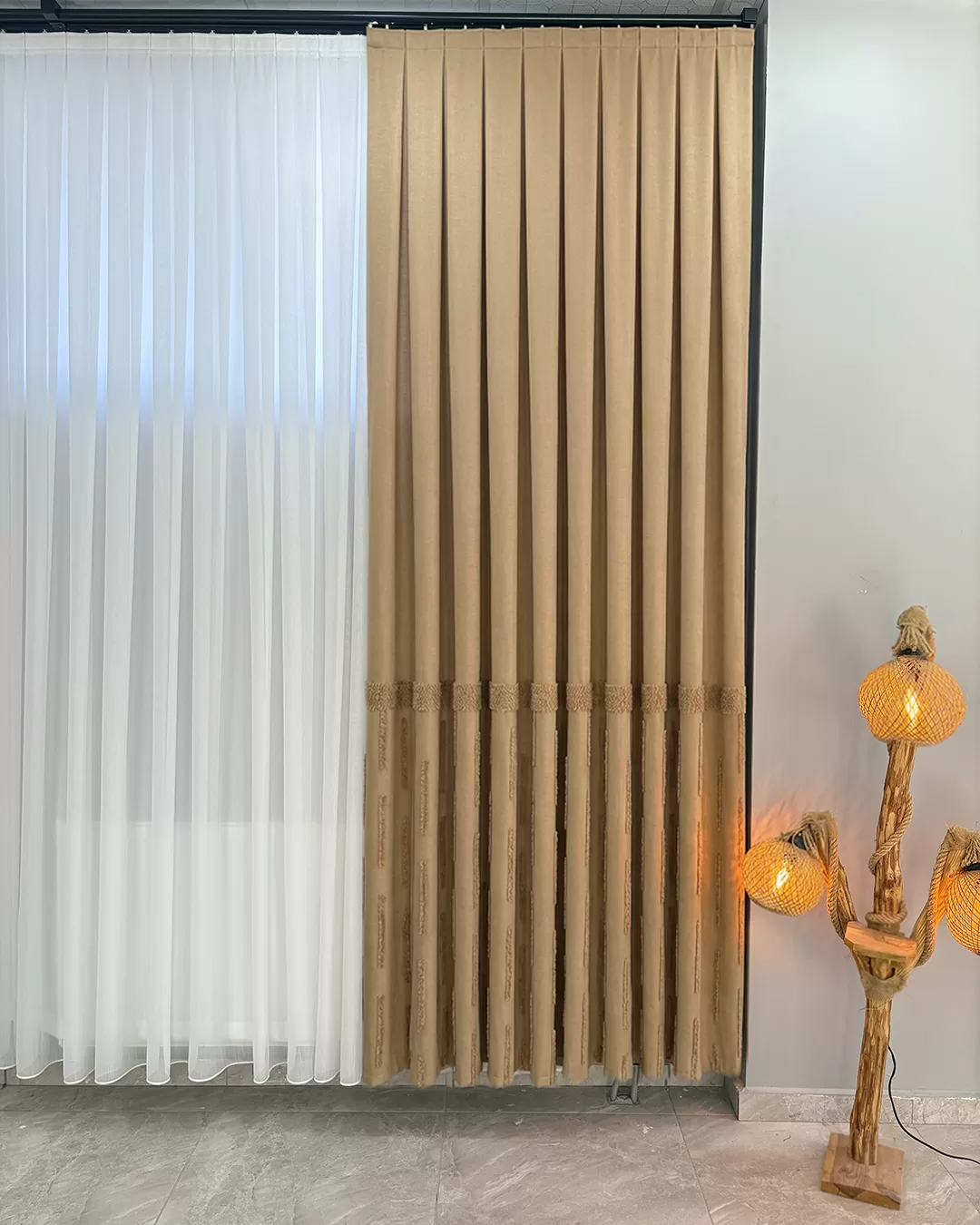 100 cm Dikili Pomelissa Ponponlu Fon TEK KANAT