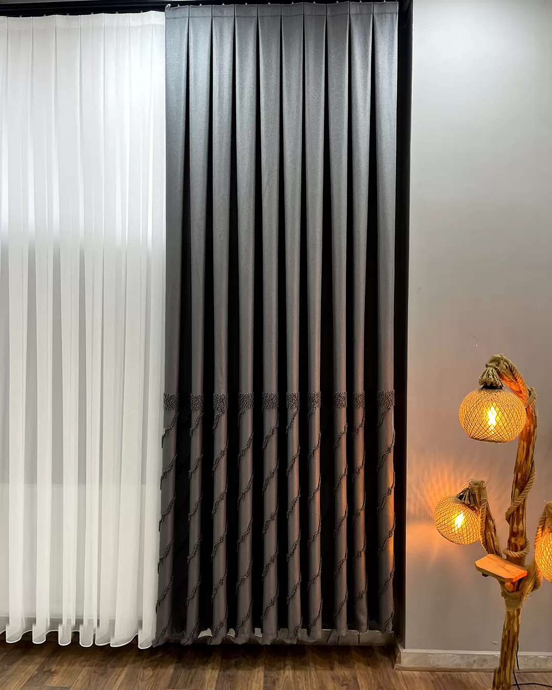 100 cm Dikili Pomelissa Ponponlu Fon TEK KANAT