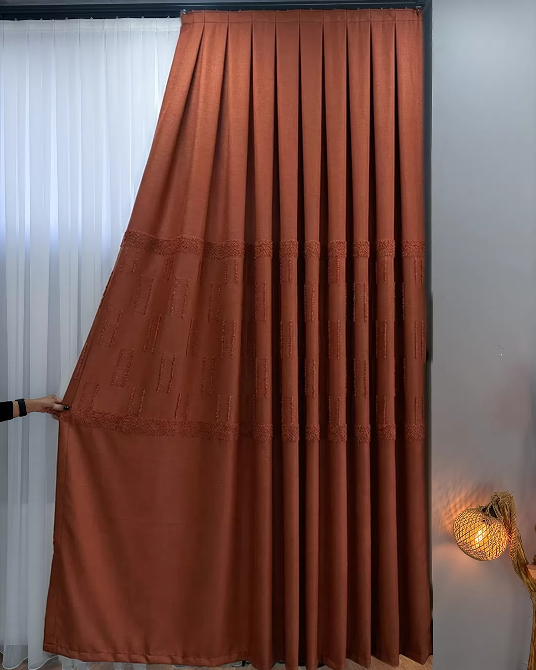 100 cm Dikili Pomelissa Ponponlu Fon TEK KANAT