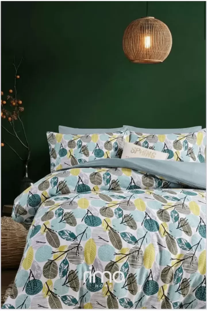 TEK KİŞİLİK NEVRESİM TAKIMI SPRING SERİSİ (Yeşil)