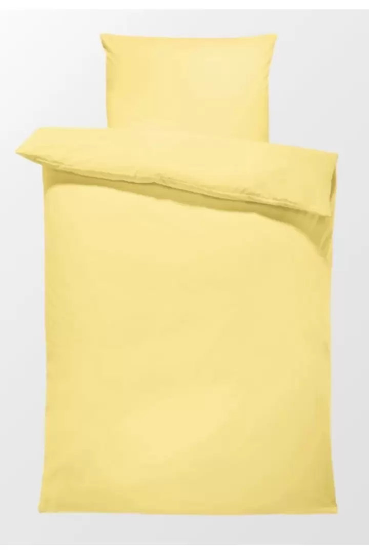 Tek Kişilik Sarı Nevresim Seti ( Çarşaf Yoktur ) (Sarı)