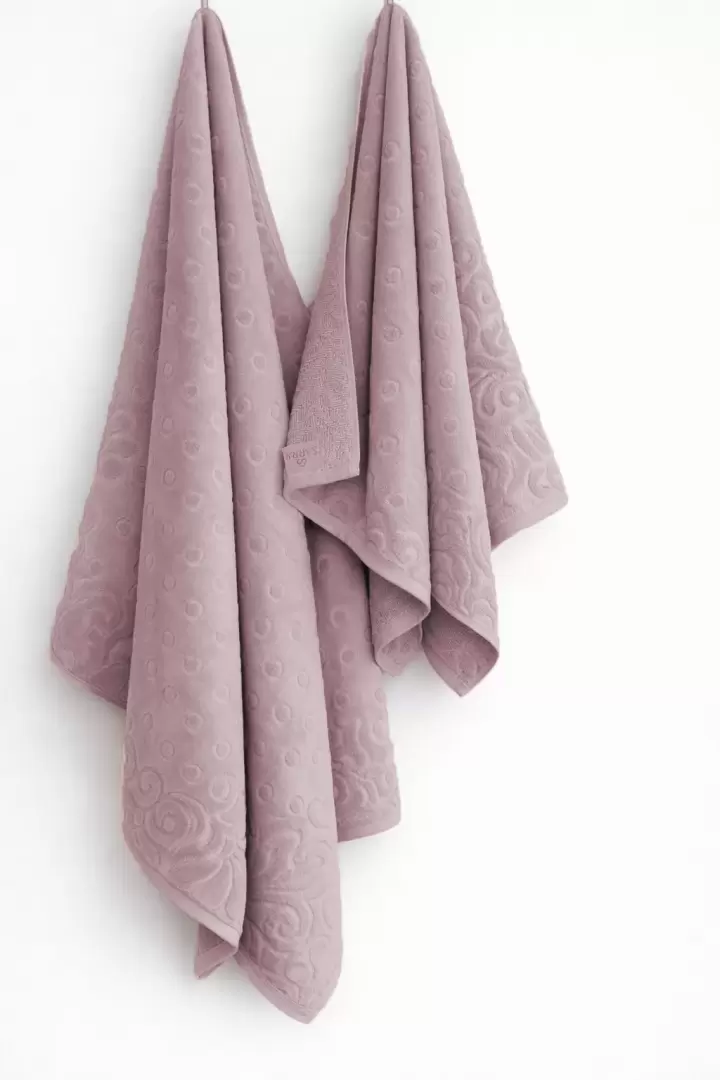 SARRA FİRUZE 2'Lİ HAMAM SETİ (Lila)