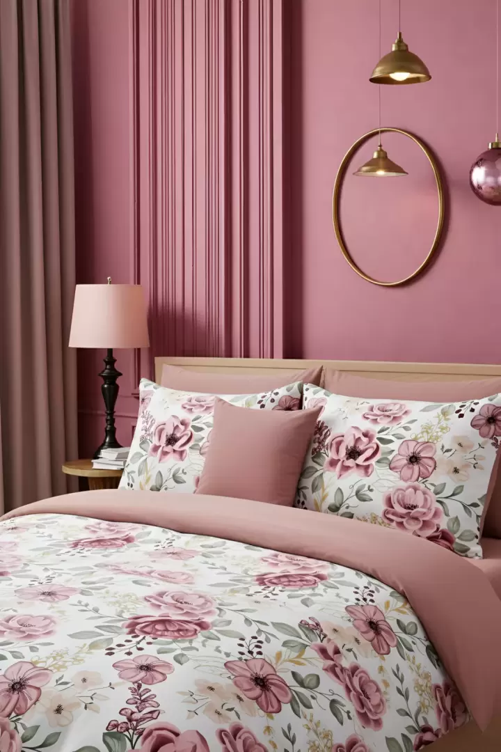TEK KİŞİLİK NEVRESİM TAKIMI (Pembe)