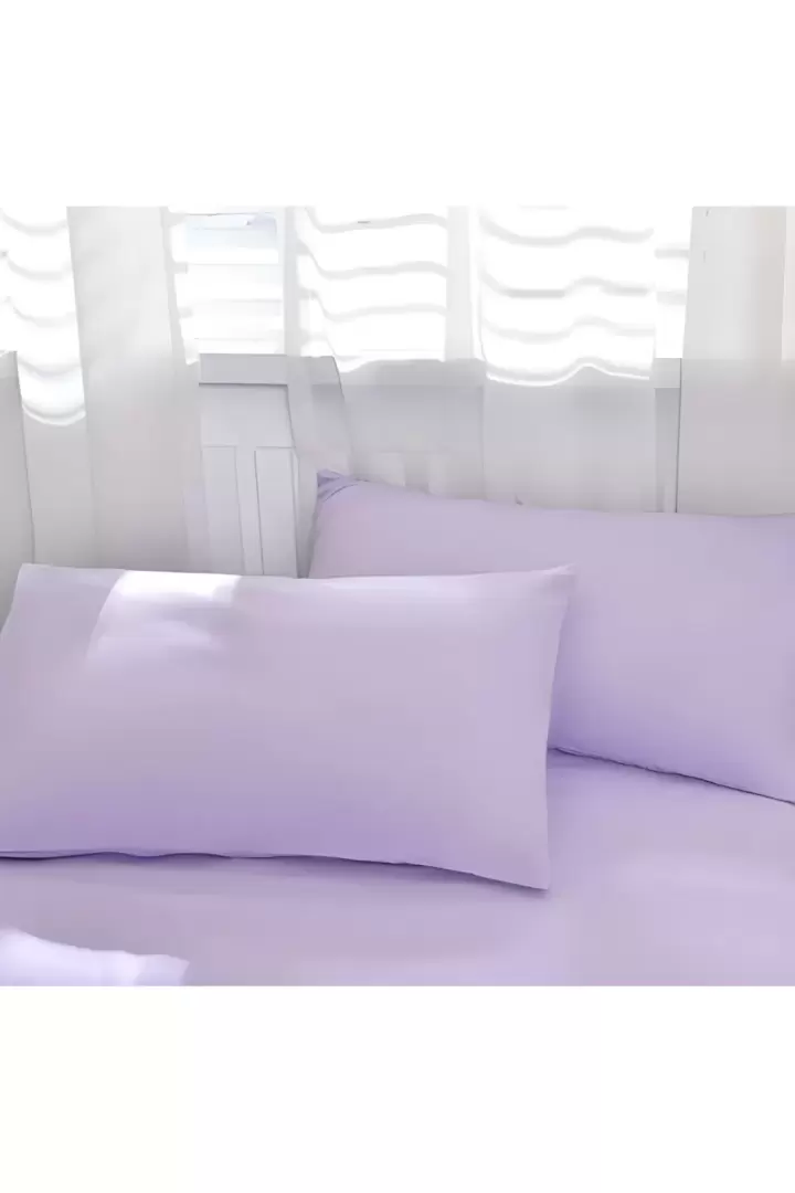 50X70 YASTIK KILIFI (2 ADET) SOFT TOUCH SERİSİ (LİLA)