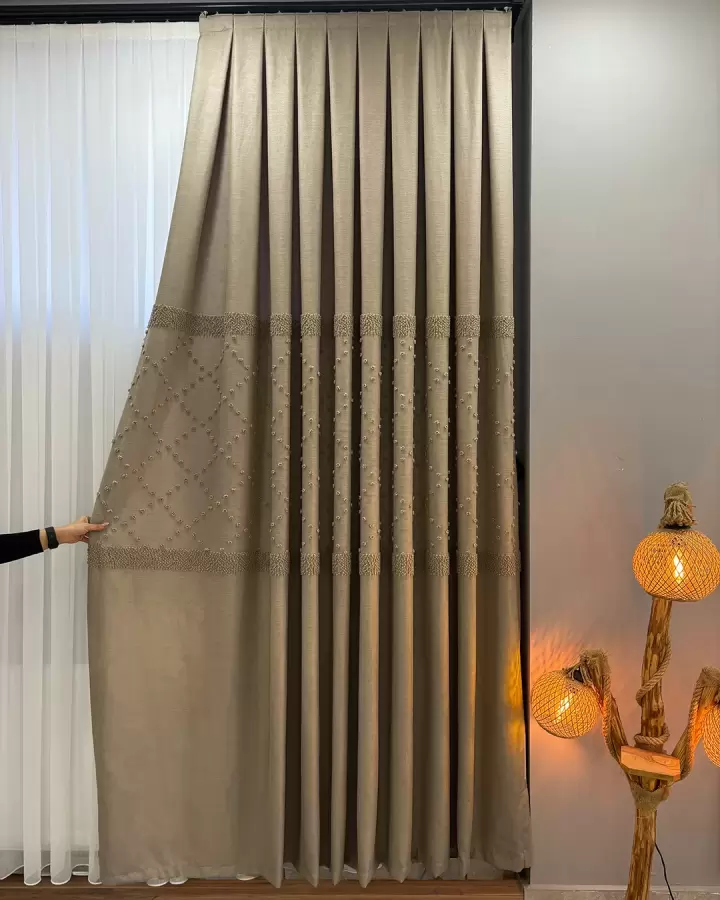 100 cm Dikili Pomelissa Ponponlu Fon TEK KANAT (Vizon V05)