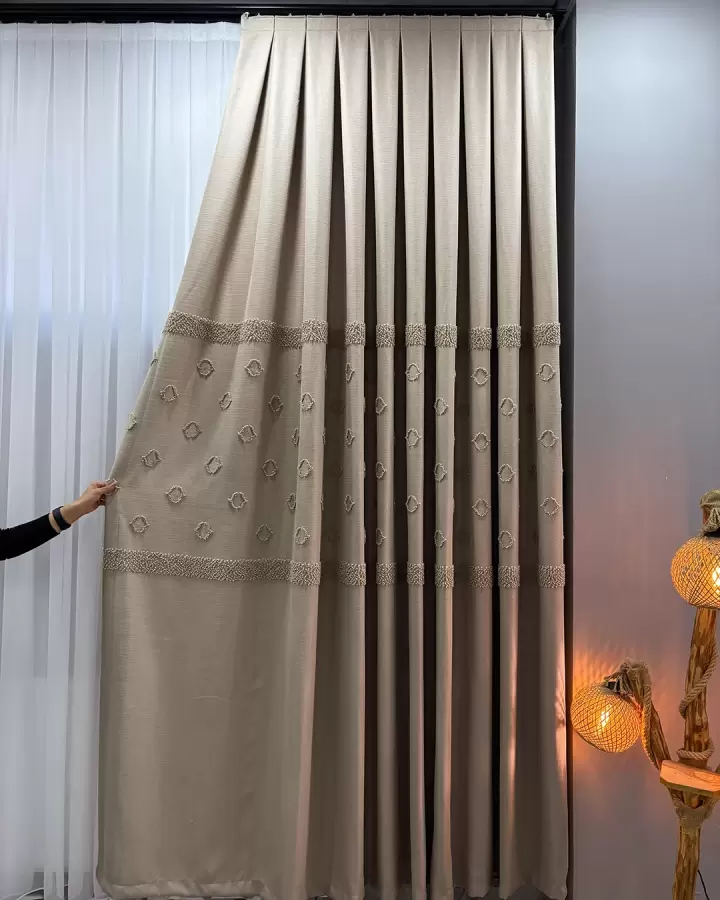 100 cm Dikili Pomelissa Ponponlu Fon TEK KANAT (Vizon V05)