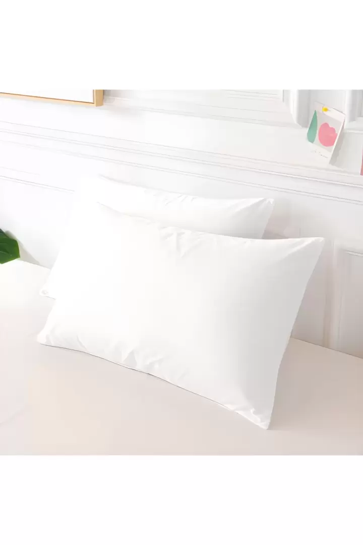 50X70 YASTIK KILIFI (2 ADET) SOFT TOUCH SERİSİ (BEYAZ)