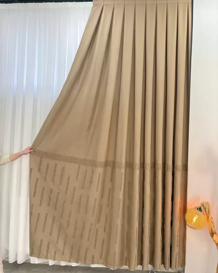 100 cm Dikili Pomelissa Ponponlu Fon TEK KANAT (Deve Tüyü V07)